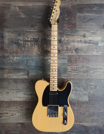 Exposición en pared de guitarra Fender Telecaster Vintage 52