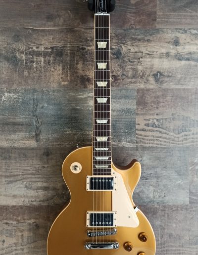 Exposición en pared de guitarra Gibson Les Paul Standard '50s