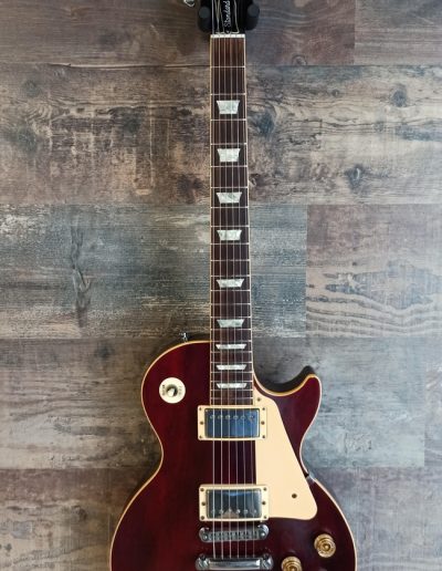 Exposición en pared de guitarra Gibson Les Paul Classic
