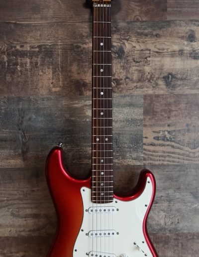 Exposición en pared de guitarra Squier Standard Stratocaster