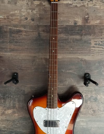 Exposición en pared de guitarra Gibson Thunderbird