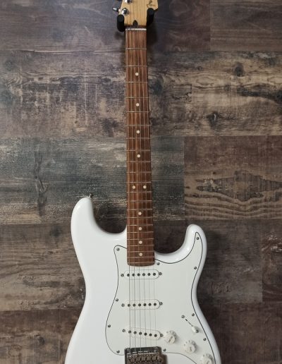 Exposición en pared de guitarra Fender Player Series Strat