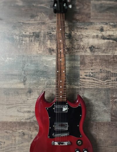 Exposición en pared de guitarra Gibson SG Standard heritage