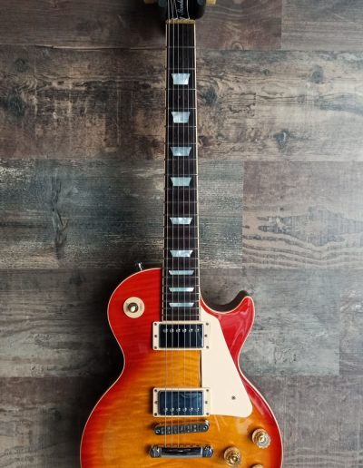 Exposición en pared de guitarra Gibson Les Paul Standard