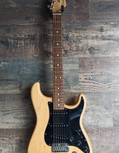 Exposición en pared de guitarra Fender Stratocaster American Standard