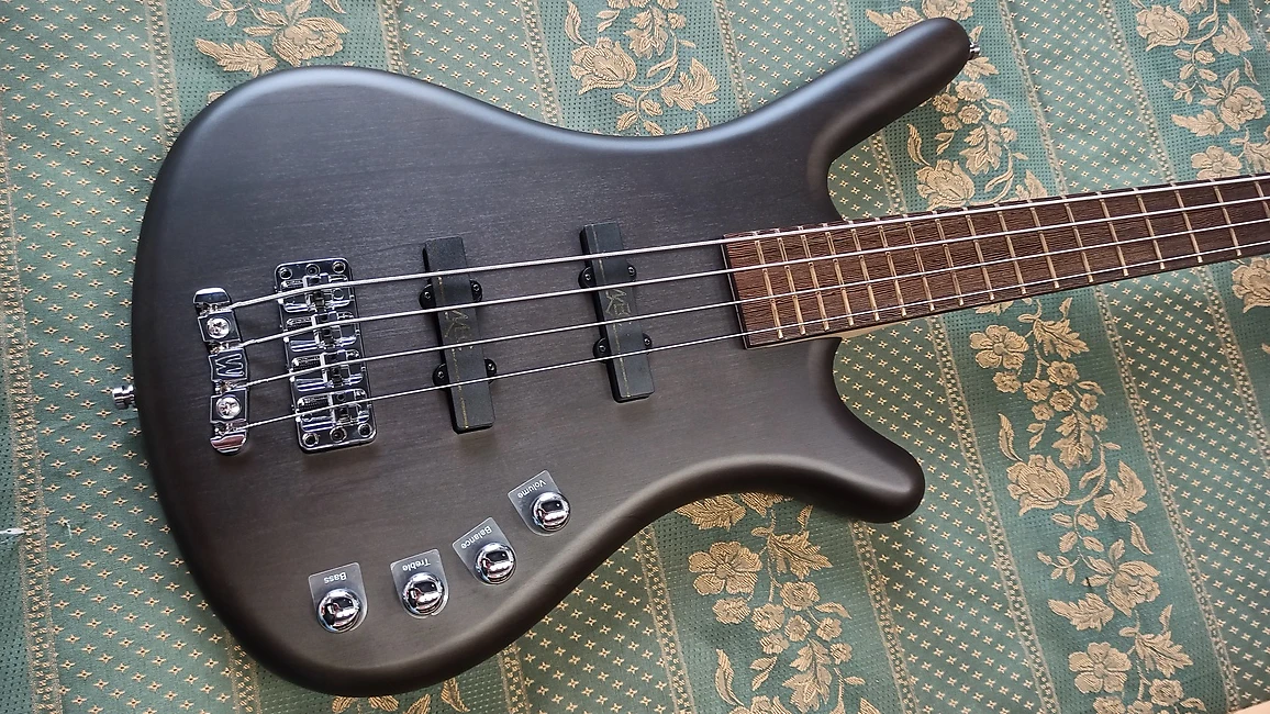 Warwick RockBass Corvette Basic, 4-Strings 2024 - Nirvana Black Transparent Satin - Imagen 7