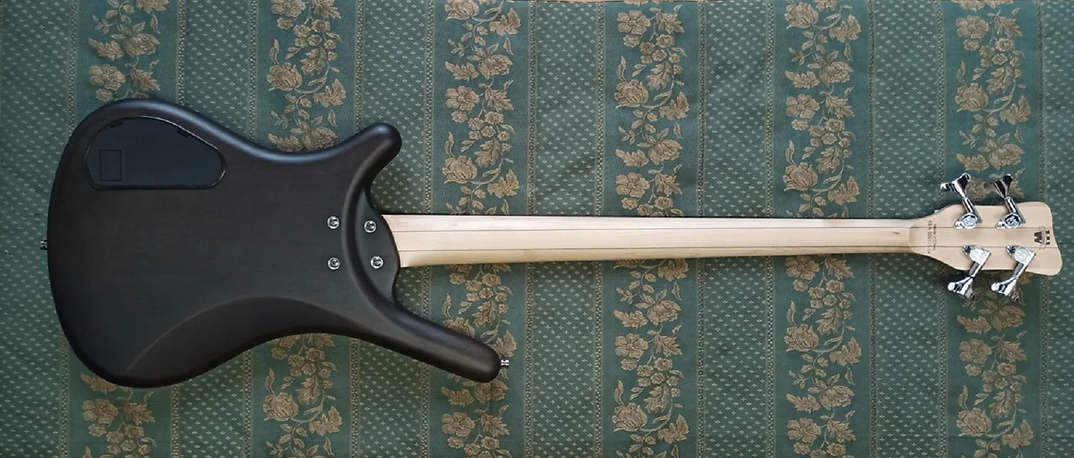 Warwick RockBass Corvette Basic, 4-Strings 2024 - Nirvana Black Transparent Satin - Imagen 4