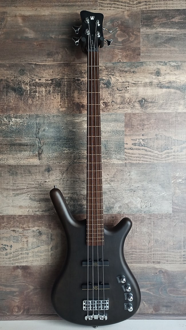 Warwick RockBass Corvette Basic, 4-Strings 2024 - Nirvana Black Transparent Satin